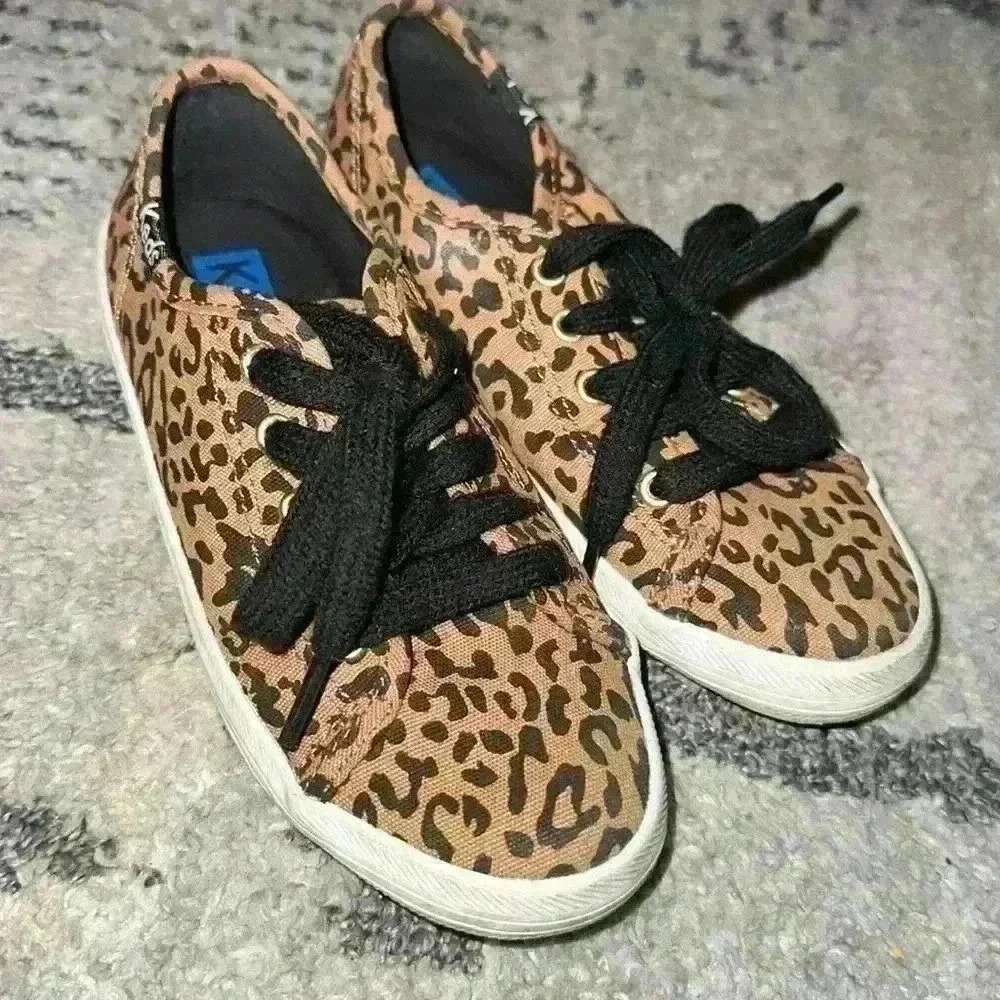 Girls’ Keds Leopard Sneakers‎ Size 10.5